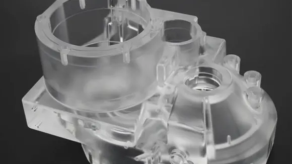 Mecanizado CNC piezas transparentes